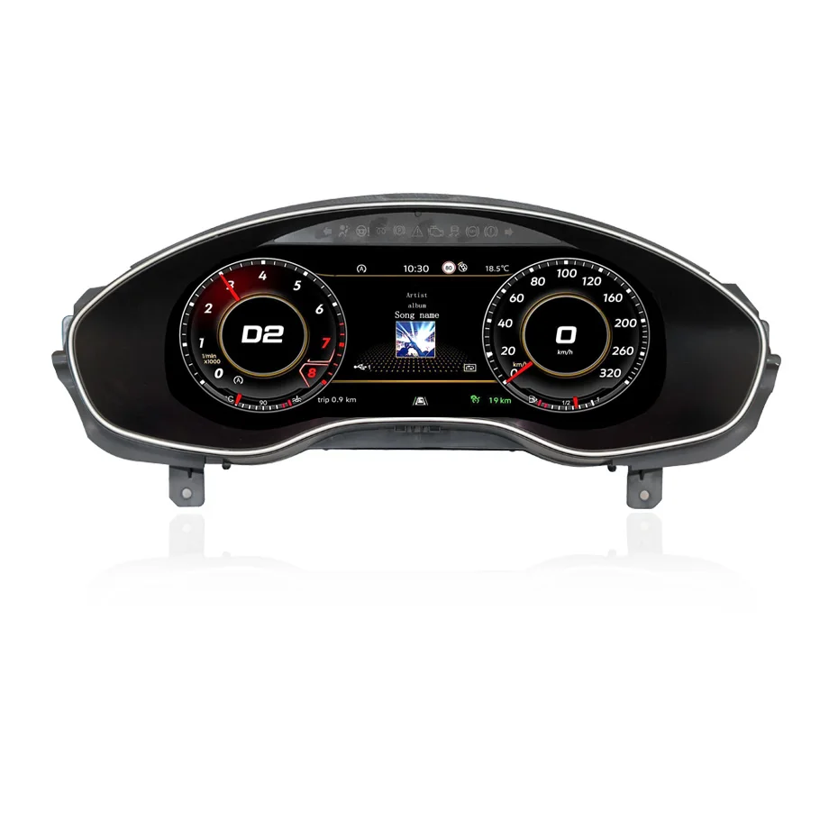 Цифровая приборная панель (спидометр) 12.3 дюйма LCD на базе Linux для Audi A6 C7 и A7 C7 (2012-2018)
Цифровая приборная панель (спидометр) 12.3 дюйма LCD на базе Linux для Audi A6 C7 и A7 C7 (2012-2018)