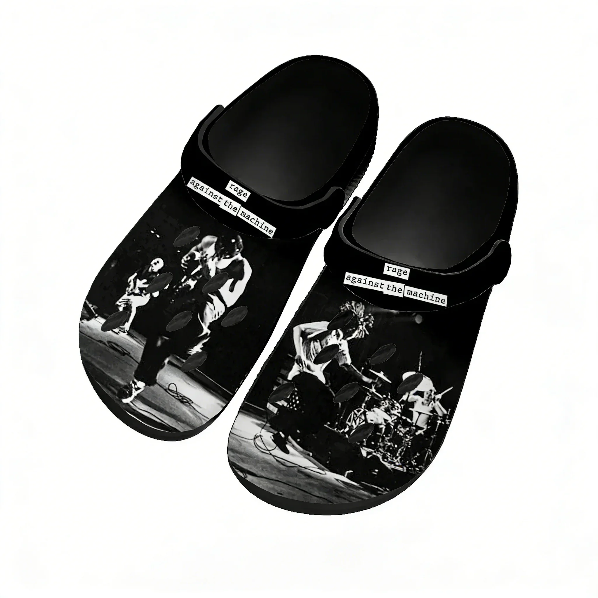 Rage Against The Machine Water Shoes Mens Womens Comfortable Home Garden Clogs Customizd Sandals Beach Breathable Hole Slippers
Rage Against The Machine Water Shoes Mens Womens Comfortable Home Garden Clogs Customizd Sandals Beach Breathable Hole Slippers