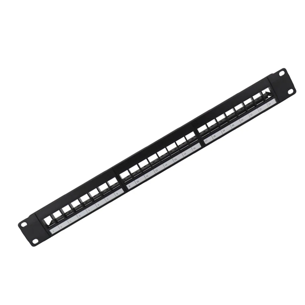 19 Inch Network Patch Panel Rackmount 24 Port Metal Rackmount For Patch Panel Wallmount Cable Management
19 Inch Network Patch Panel Rackmount 24 Port Metal Rackmount For Patch Panel Wallmount Cable Management