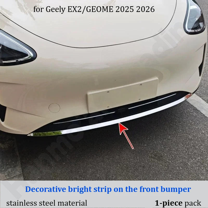 for Geely EX2 2025 2026 Rear Tail Door Sticker Stainless Steel Back Door Tailgate Trim Car Styling Accessories/auto parts
for Geely EX2 2025 2026 Rear Tail Door Sticker Stainless Steel Back Door Tailgate Trim Car Styling Accessories/auto parts