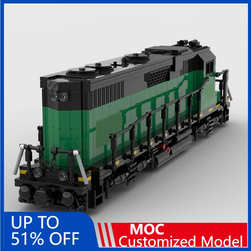 1019PCS MOC City Transportation Diesel Locomotive Traction Train Model Custom Puzzle Bricks DIY Creative Assembly Kids Xmas Gift
1019PCS MOC City Transportation Diesel Locomotive Traction Train Model Custom Puzzle Bricks DIY Creative Assembly Kids Xmas Gift