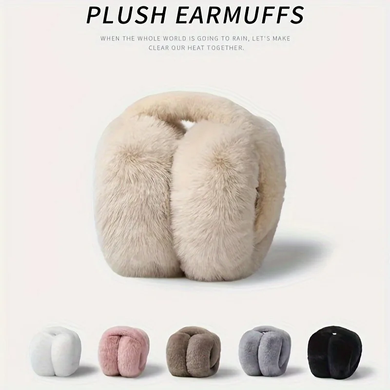 Winter Plush Ear muffs Soft Cute Outdoor Ear Covers for Cold Weather Winter Women Men Cold Weather Fluffy Cozy Earmuffs Warmers
Winter Plush Ear muffs Soft Cute Outdoor Ear Covers for Cold Weather Winter Women Men Cold Weather Fluffy Cozy Earmuffs Warmers
