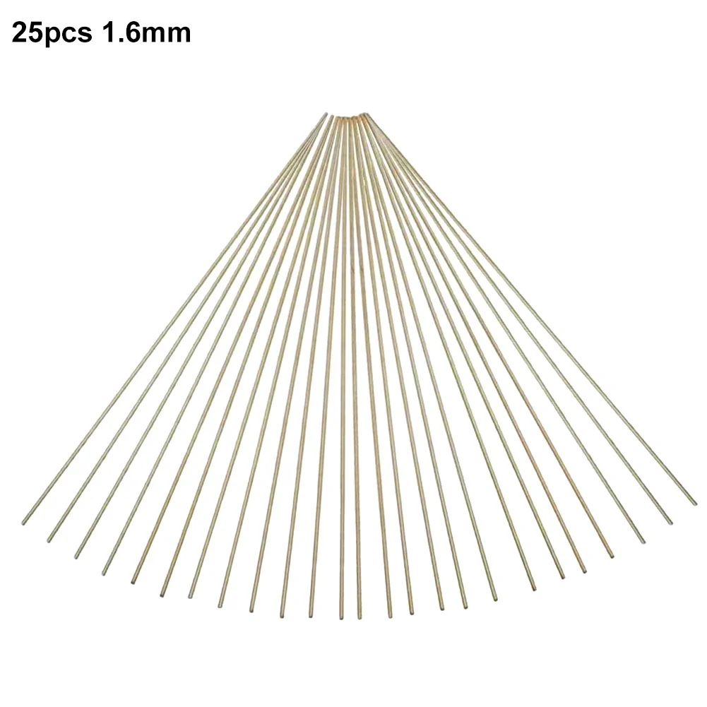 25PCS 250mm Brass Brazing Rods Solder Welding Rod Copper Electrode For Oxyacetylene Gas Welding DIY Welding Applications
25PCS 250mm Brass Brazing Rods Solder Welding Rod Copper Electrode For Oxyacetylene Gas Welding DIY Welding Applications