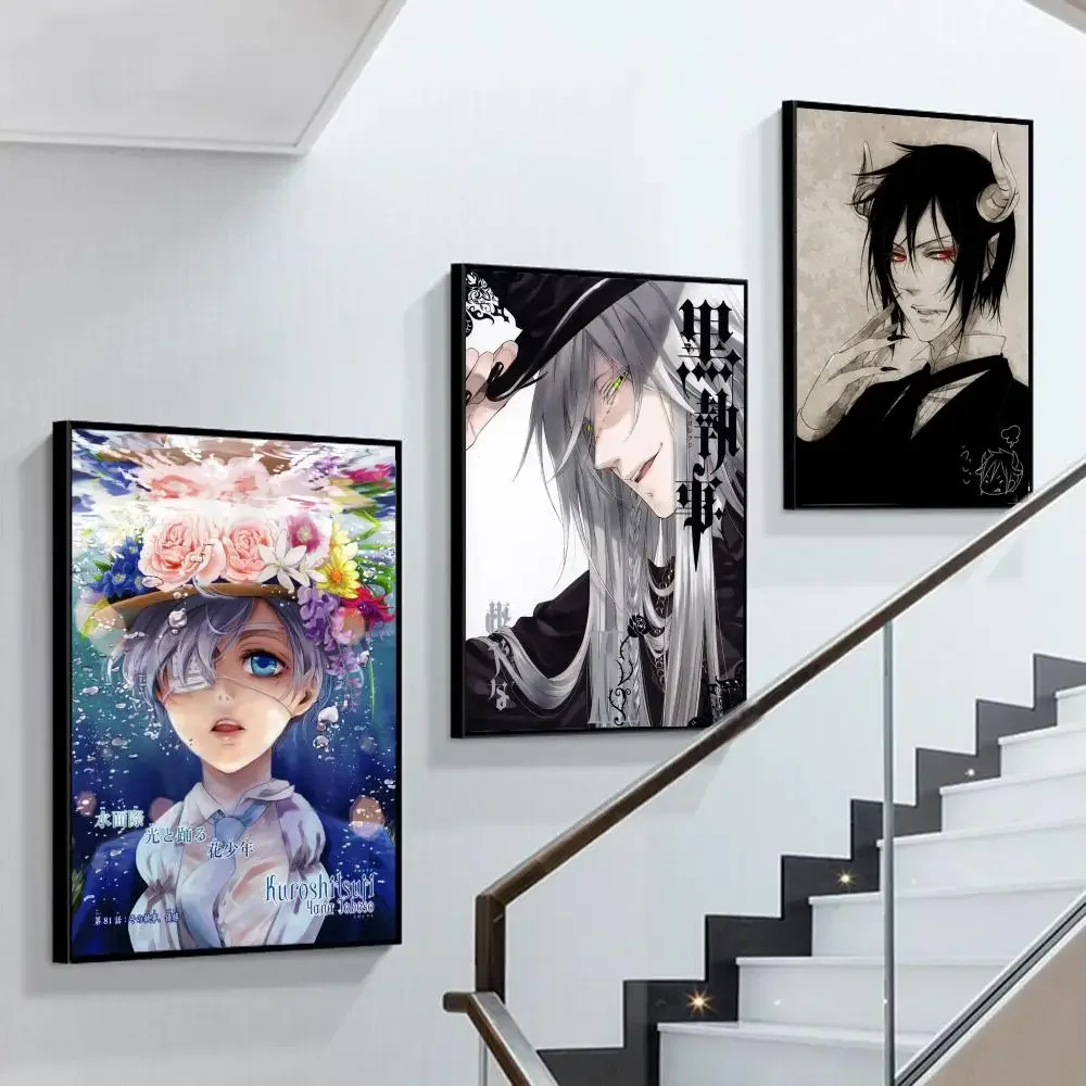 Anime Black Butlers Poster Self-adhesive Art Poster Retro Kraft Paper Sticker DIY Room Bar Cafe Vintage Decorative Painting
Anime Black Butlers Poster Self-adhesive Art Poster Retro Kraft Paper Sticker DIY Room Bar Cafe Vintage Decorative Painting