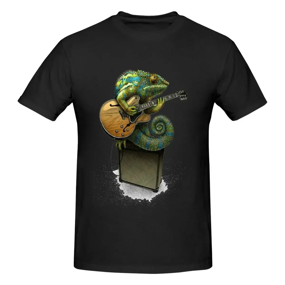 Chameleon Plays The Blues... Plus A Few Other Colors 100% Cotton T-shirt Male Funny T Shirts Men O-Neck Short Sleeve S-6XL
Chameleon Plays The Blues... Plus A Few Other Colors 100% Cotton T-shirt Male Funny T Shirts Men O-Neck Short Sleeve S-6XL