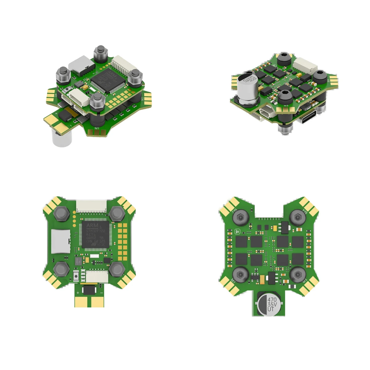 iFlight BLITZ Mini ATF435 Stack with BLITZ Mini E55S 4-IN-1 2-6S ESC / BLITZ Mini ATF435 Flight Controller for FPV parts
iFlight BLITZ Mini ATF435 Stack with BLITZ Mini E55S 4-IN-1 2-6S ESC / BLITZ Mini ATF435 Flight Controller for FPV parts