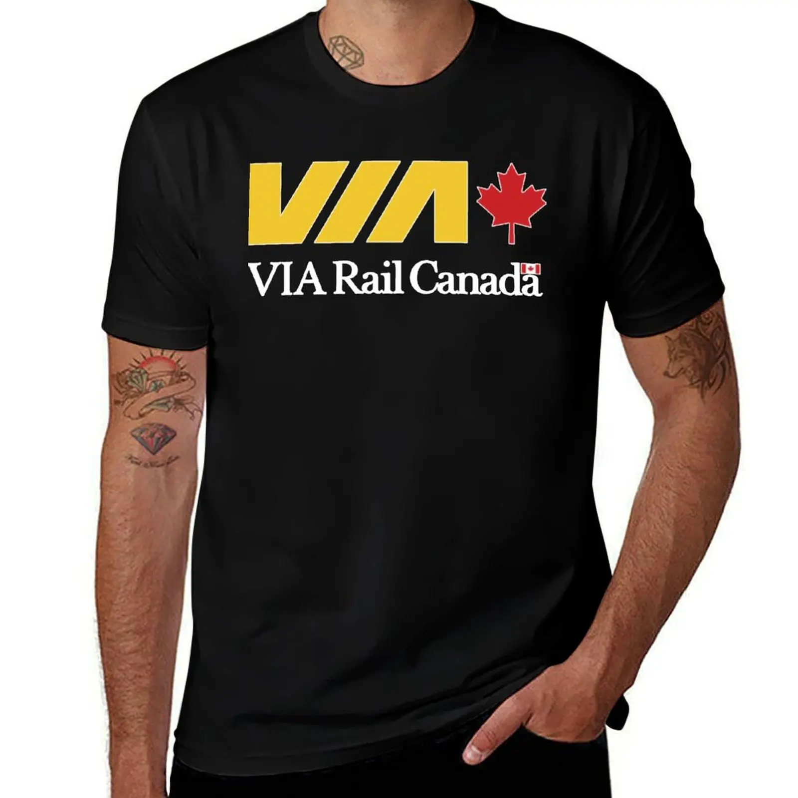 Marvellous Via Rail T-Shirt plus size clothes luxury t-shirt funny shirt cotton blue lock oversized t shirts for men
Marvellous Via Rail T-Shirt plus size clothes luxury t-shirt funny shirt cotton blue lock oversized t shirts for men