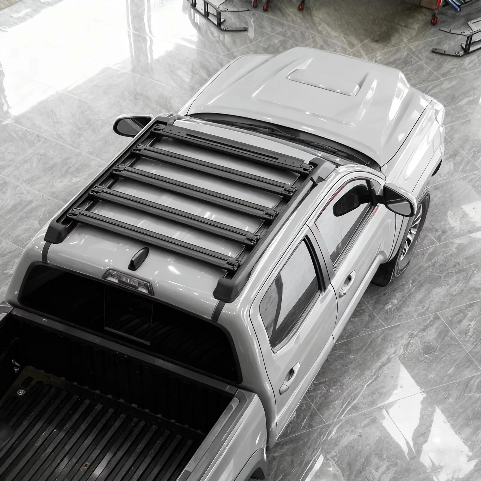Thickened Heavy Duty Offroad Pickup Roof Rack Platform for Toyota Tacoma 2021 Cross Bars Cargo Carrier Aluminum Alloy Roof
Thickened Heavy Duty Offroad Pickup Roof Rack Platform for Toyota Tacoma 2021 Cross Bars Cargo Carrier Aluminum Alloy Roof