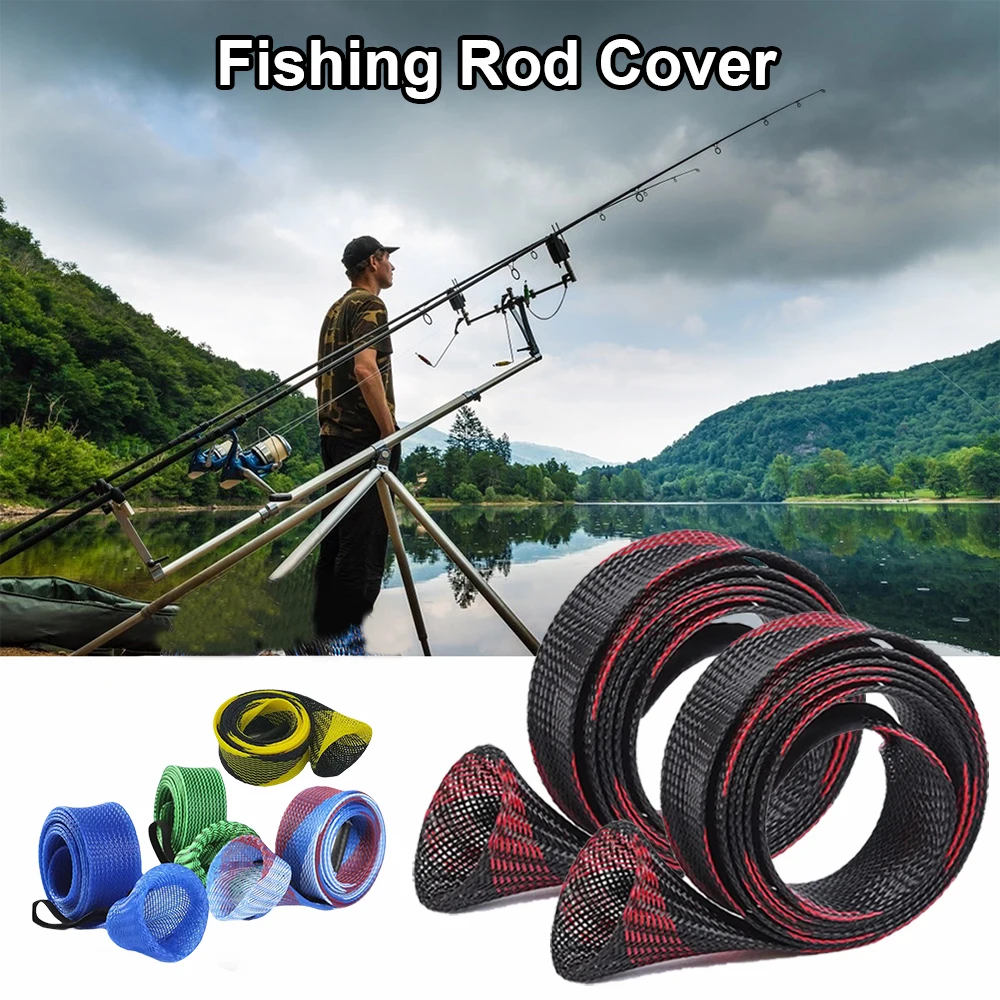 Fishing Rod Protective Sleeves Telescopic Rod Cover 1.7M Nylon Braided Lightweight VW-1 Wear/heat Resistant Fishing Accessories
Fishing Rod Protective Sleeves Telescopic Rod Cover 1.7M Nylon Braided Lightweight VW-1 Wear/heat Resistant Fishing Accessories