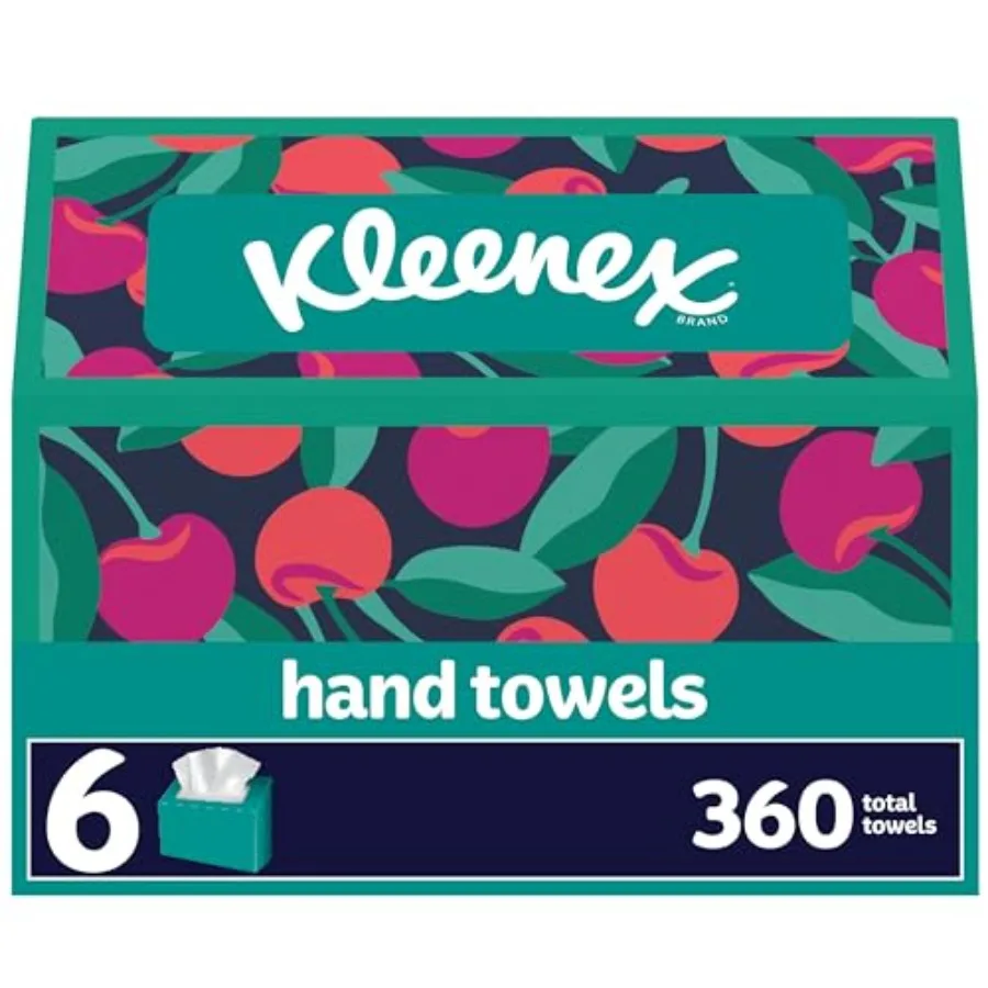 Disposable Paper Hand Towels, 6 Boxes, 60 Tissues per Box 360 Total Tissues,Packaging May Vary
Disposable Paper Hand Towels, 6 Boxes, 60 Tissues per Box 360 Total Tissues,Packaging May Vary