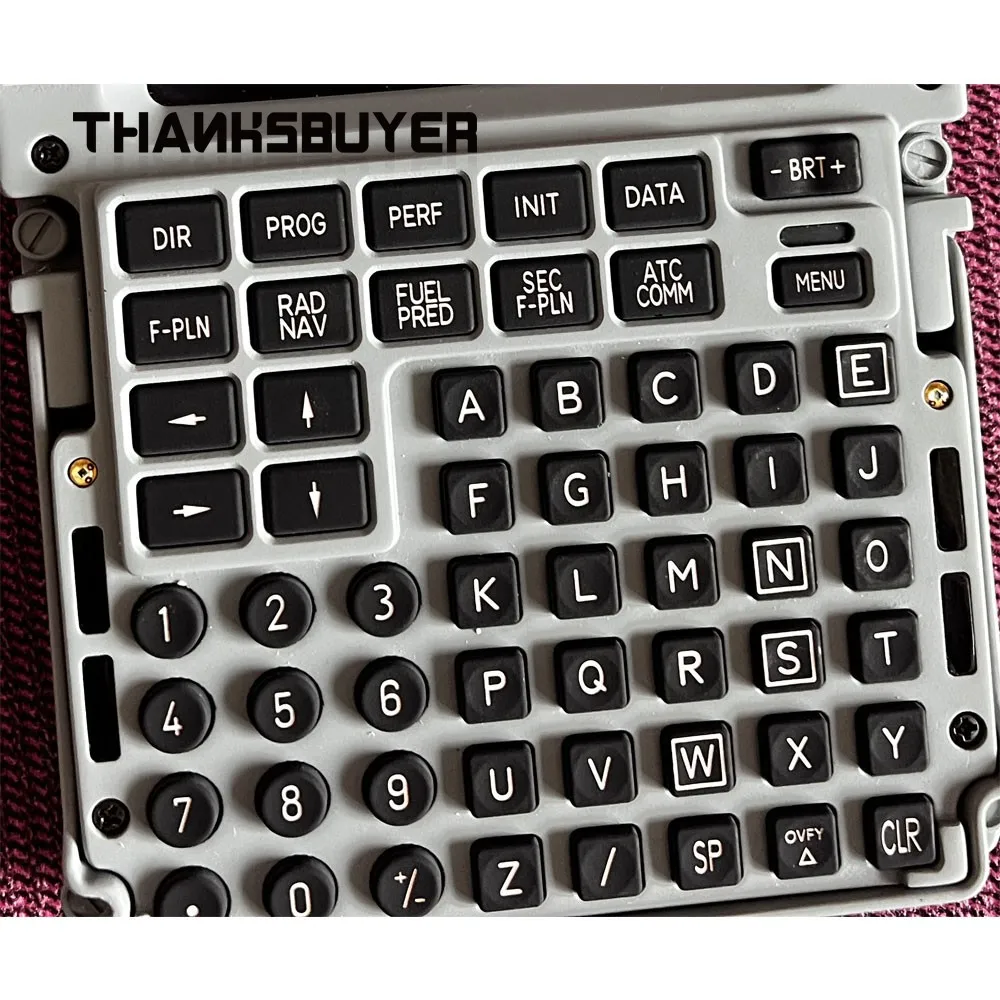 Simplayer A320 CDU Button Assembly Specially Designed for Airbus A320 CDU Control Display Unit
Simplayer A320 CDU Button Assembly Specially Designed for Airbus A320 CDU Control Display Unit