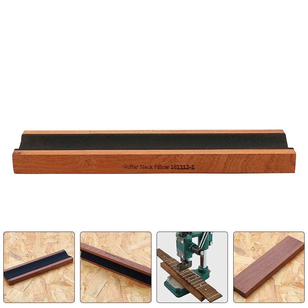 Neck Pillow Wood Real Wooden Guitar Neck Rest For Acoustic Electric Guitar Instrument Stand Support Rack Tool Accessory