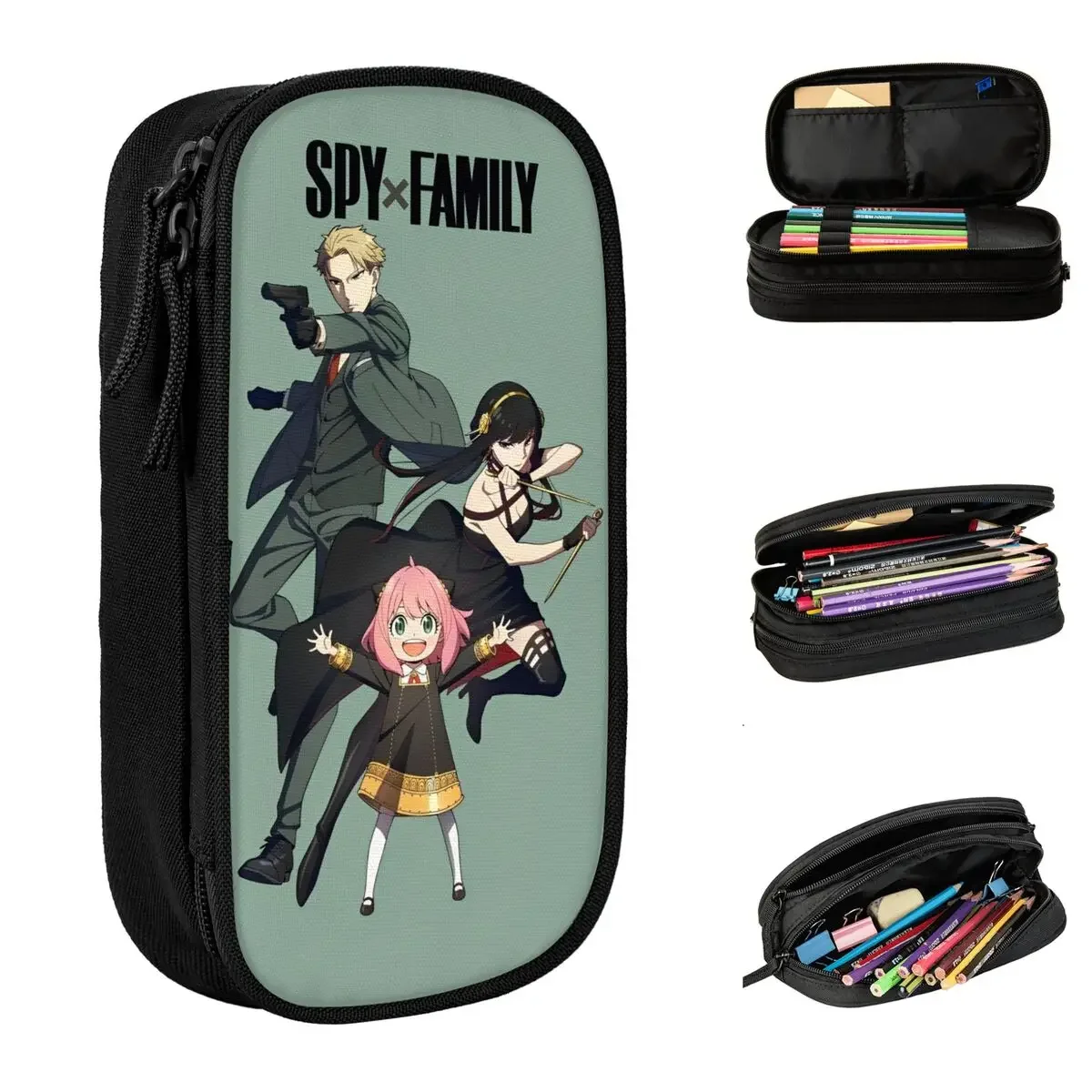 Classic Pencil Case Japanese Anime Pencilcases Pen Box for Girl Boy Big Capacity Bag Students School Zipper Stationery
Classic Pencil Case Japanese Anime Pencilcases Pen Box for Girl Boy Big Capacity Bag Students School Zipper Stationery