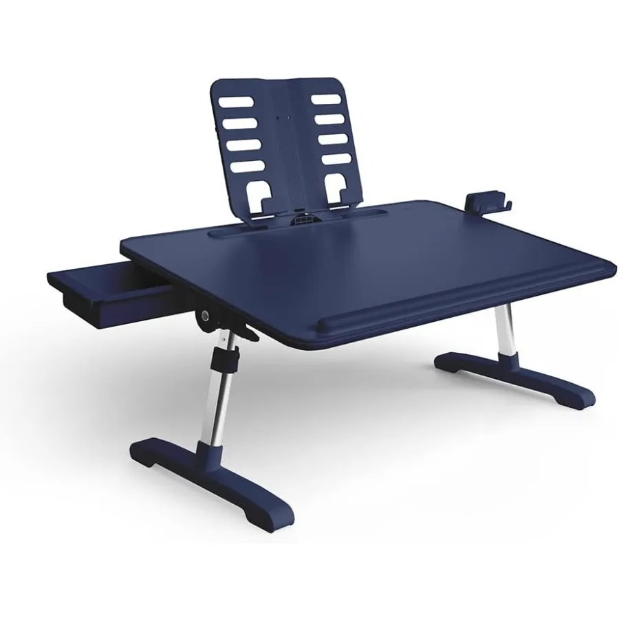 Limitless TotalDesk Portable Workstation and Lap Desk with Adjustable Height and Tilt Navy
Limitless TotalDesk Portable Workstation and Lap Desk with Adjustable Height and Tilt Navy