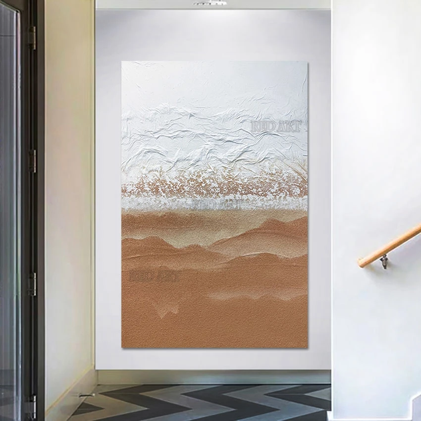 Thick Acrylic Canvas Oil Painting, Pure Handmade Abstract, Simple Design, Wall Picture Artwork, Large Decorative Paintings
Thick Acrylic Canvas Oil Painting, Pure Handmade Abstract, Simple Design, Wall Picture Artwork, Large Decorative Paintings