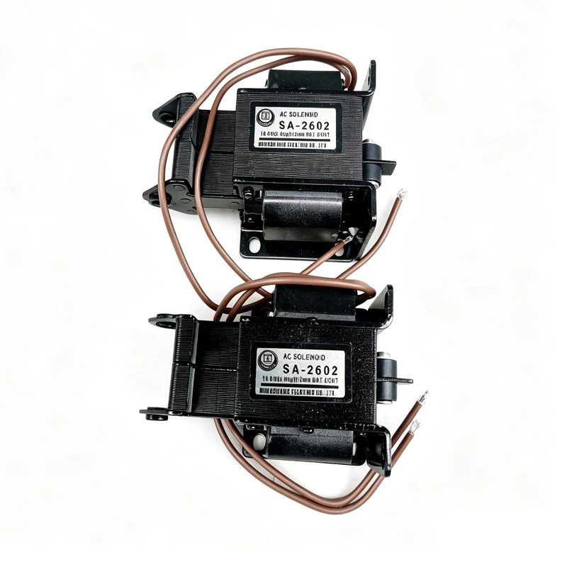 AC 24V 110V 220V 380V SA-series Tractive Magnet Solenoid Electromagnet Stroke 10mm Brass Coil
AC 24V 110V 220V 380V SA-series Tractive Magnet Solenoid Electromagnet Stroke 10mm Brass Coil