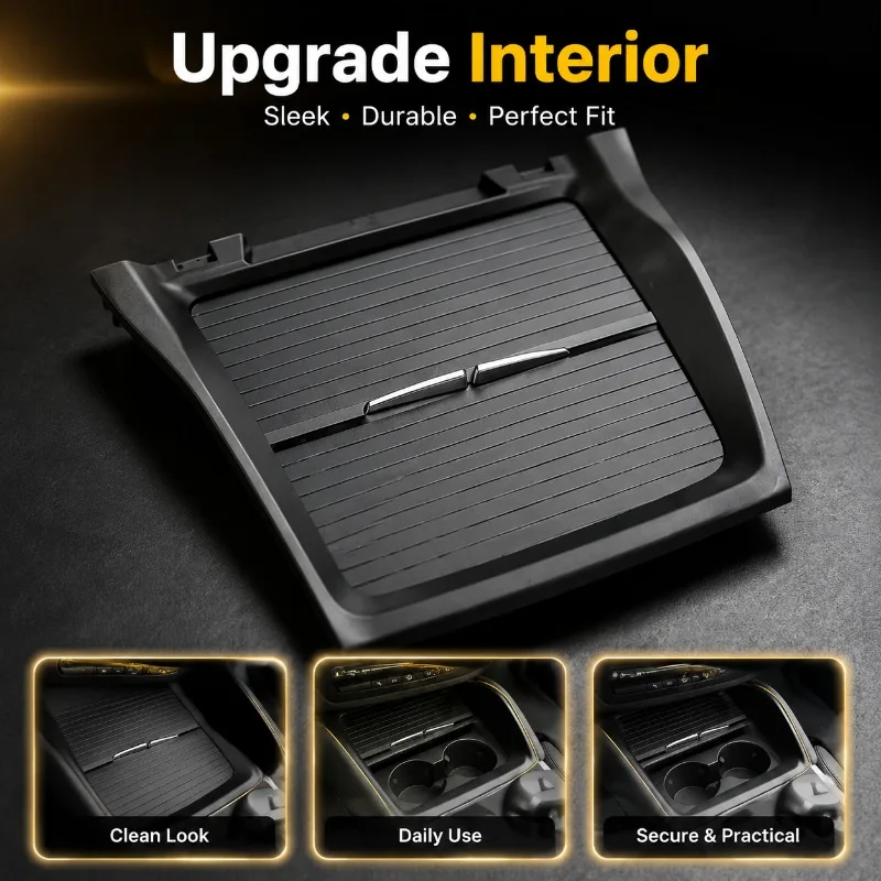 Zippered Cup Holder Cover Trim Panel Fits BMW X5 X6 E70 E71 Center Console Drink Rack Pull Plate Interior Decoration Frame
Zippered Cup Holder Cover Trim Panel Fits BMW X5 X6 E70 E71 Center Console Drink Rack Pull Plate Interior Decoration Frame