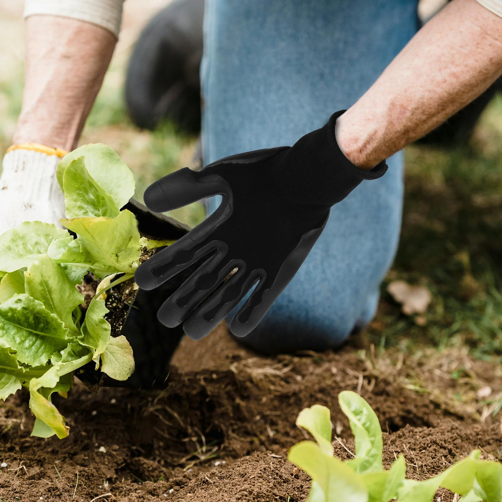 2pcs Gardening Gloves Black Tpe Protective Work Handoutdoor Yard Planting Pruning Digging Landscaping Safety Flower Home Task
2pcs Gardening Gloves Black Tpe Protective Work Handoutdoor Yard Planting Pruning Digging Landscaping Safety Flower Home Task