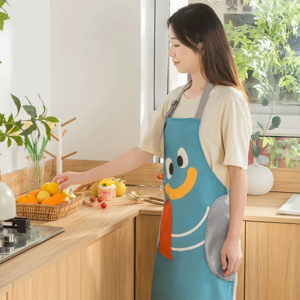 Durable Cartoon Kitchen Apron Waterproof Fashion Sleeveless Apron Oil-proof Dust-proof Cooking Apron Adult
Durable Cartoon Kitchen Apron Waterproof Fashion Sleeveless Apron Oil-proof Dust-proof Cooking Apron Adult