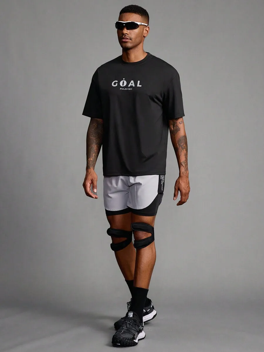 Mens Minimalist Printed Crew Neck Short Sleeve Sports T-Shirt
Mens Minimalist Printed Crew Neck Short Sleeve Sports T-Shirt
