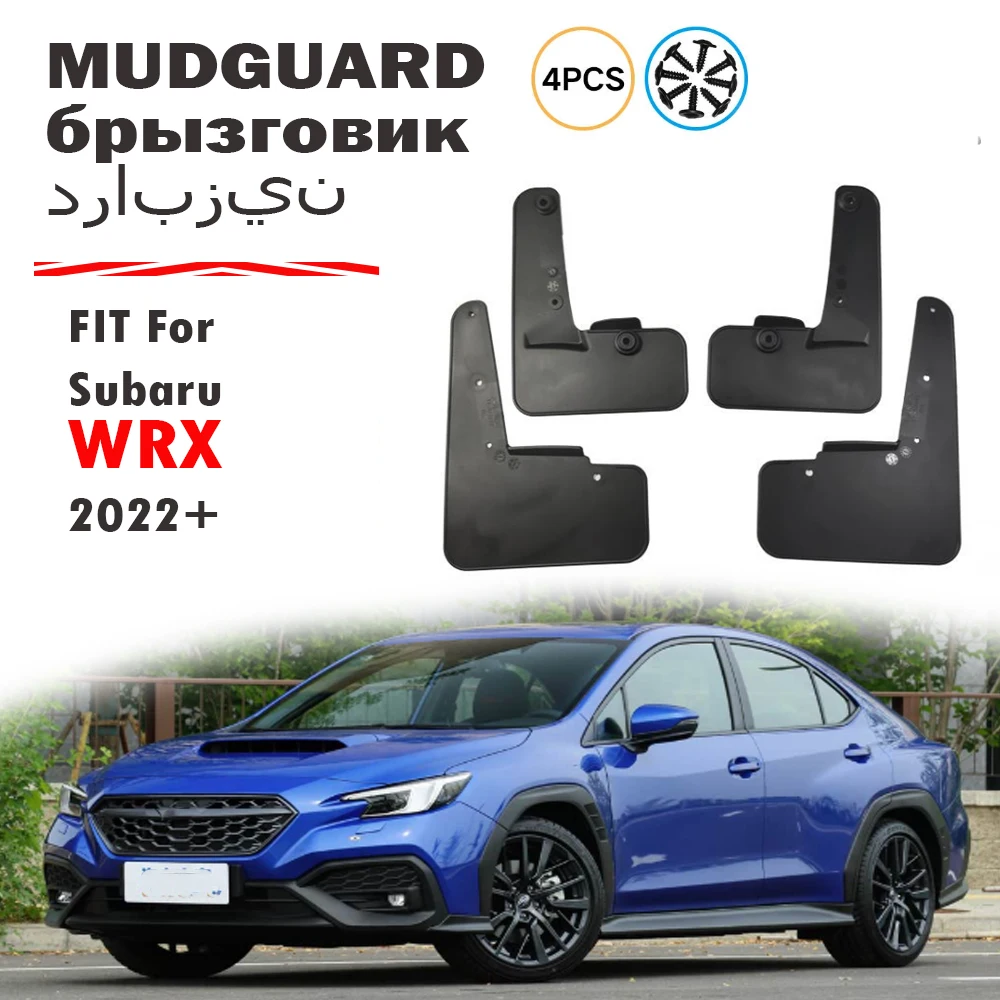 Передние и задние колеса, 4 шт. для Subaru WRX, брызговики, брызговики, автомобильные аксессуары 2022+
Передние и задние колеса, 4 шт. для Subaru WRX, брызговики, брызговики, автомобильные аксессуары 2022+