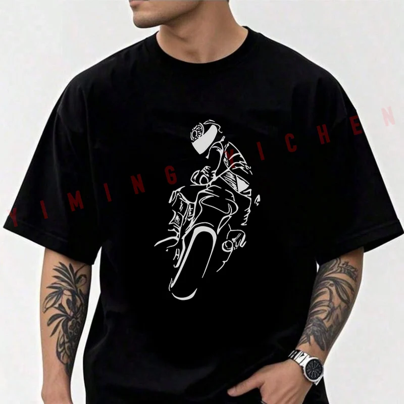 Men's Moto Cotton T-Shirt Motorcycle Rider Graphic Tshirt Adventure Casual O-Neck Top Tee
Men's Moto Cotton T-Shirt Motorcycle Rider Graphic Tshirt Adventure Casual O-Neck Top Tee