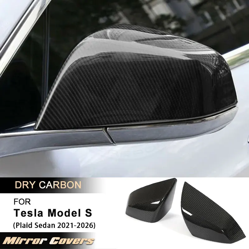 Car Rearview Mirror Cover Caps for Tesla Model S Plaid Sedan 2021-2026 Racing Side Mirror Caps Shell Body Kit Prepreg Dry Carbon
Car Rearview Mirror Cover Caps for Tesla Model S Plaid Sedan 2021-2026 Racing Side Mirror Caps Shell Body Kit Prepreg Dry Carbon