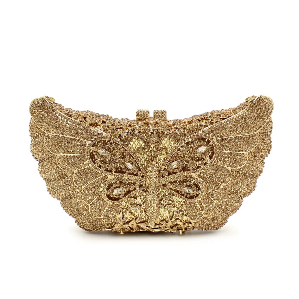 Crystal Dinner Bag Diamond Clutch Bag Butterfly Diamond Bag
Crystal Dinner Bag Diamond Clutch Bag Butterfly Diamond Bag