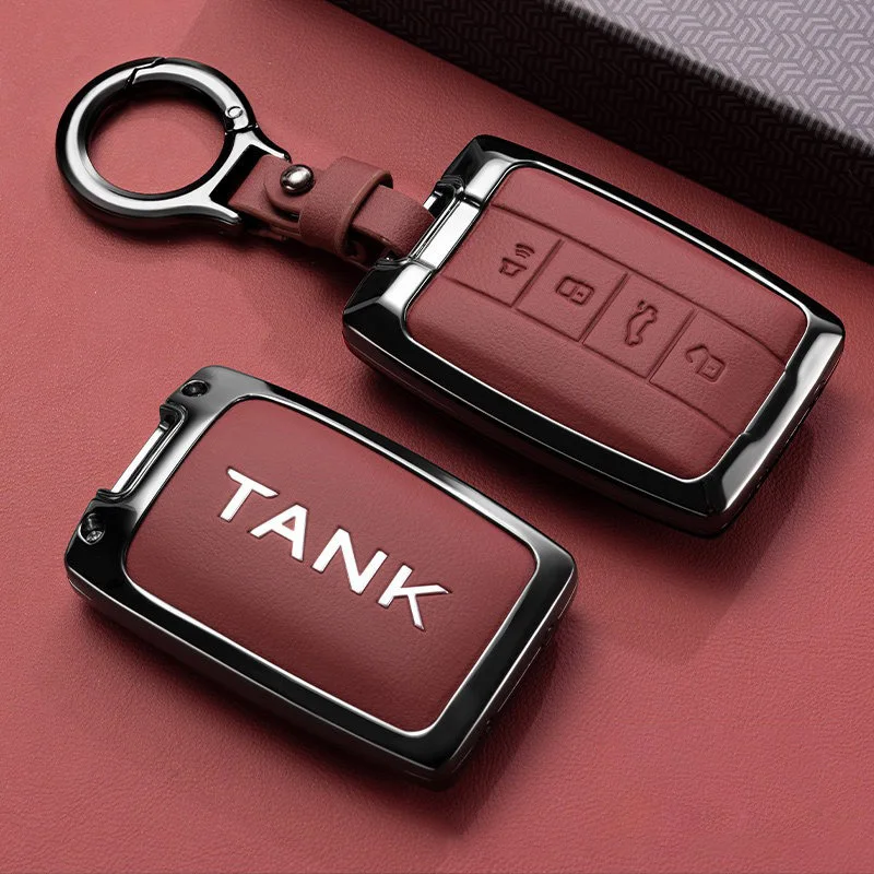 Zinc Alloy Car Key Case Fob for Great Wall GWM WEY TANK 300 500 Tank300 Tank500 2022 2025 2026 Keychain Cover Shell Accessories
Zinc Alloy Car Key Case Fob for Great Wall GWM WEY TANK 300 500 Tank300 Tank500 2022 2025 2026 Keychain Cover Shell Accessories