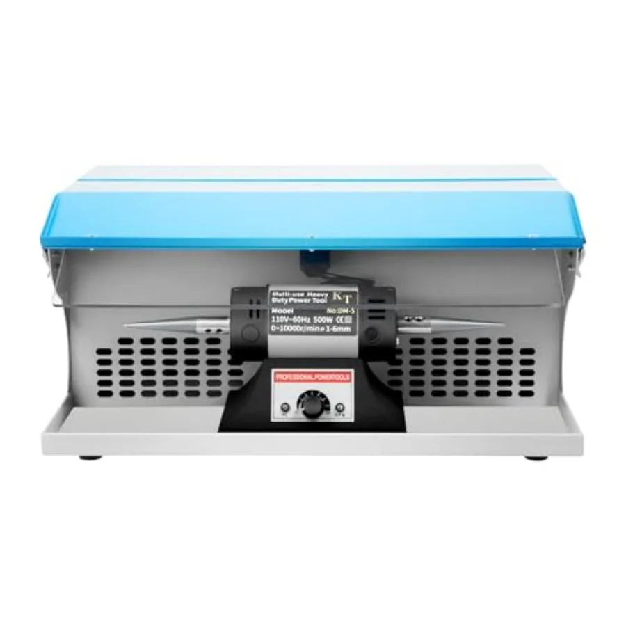 Jewelry Polishing Machine Dust Collector 110V 500W 0-10000RPM Variable Speed Bench Buffer Polisher Jewelry Buffing Machine with
Jewelry Polishing Machine Dust Collector 110V 500W 0-10000RPM Variable Speed Bench Buffer Polisher Jewelry Buffing Machine with