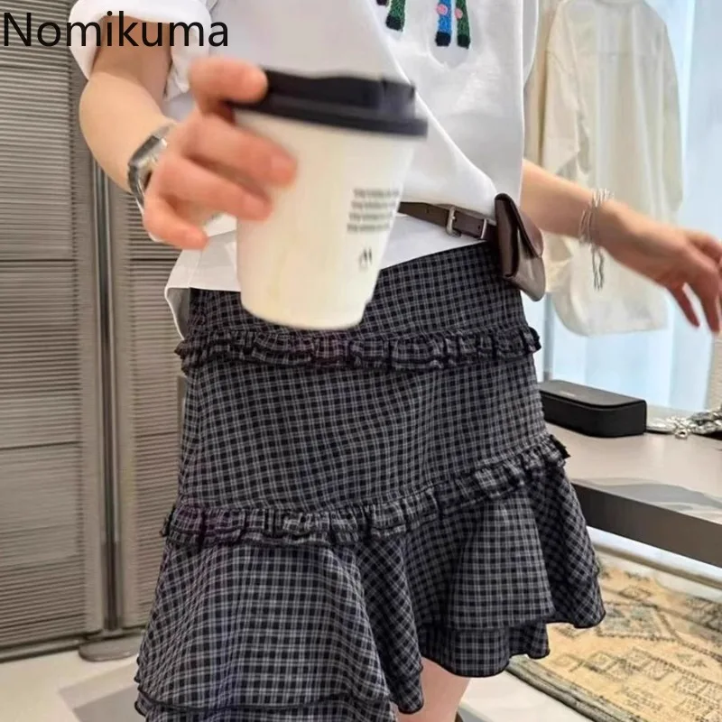 2025 Faldas Mujer De Moda A-line Plaid Women Skirt Sweet Ruffles Tunic Saia Fashion Summer Jupe High Waist Ruffles Mini Skirts
2025 Faldas Mujer De Moda A-line Plaid Women Skirt Sweet Ruffles Tunic Saia Fashion Summer Jupe High Waist Ruffles Mini Skirts