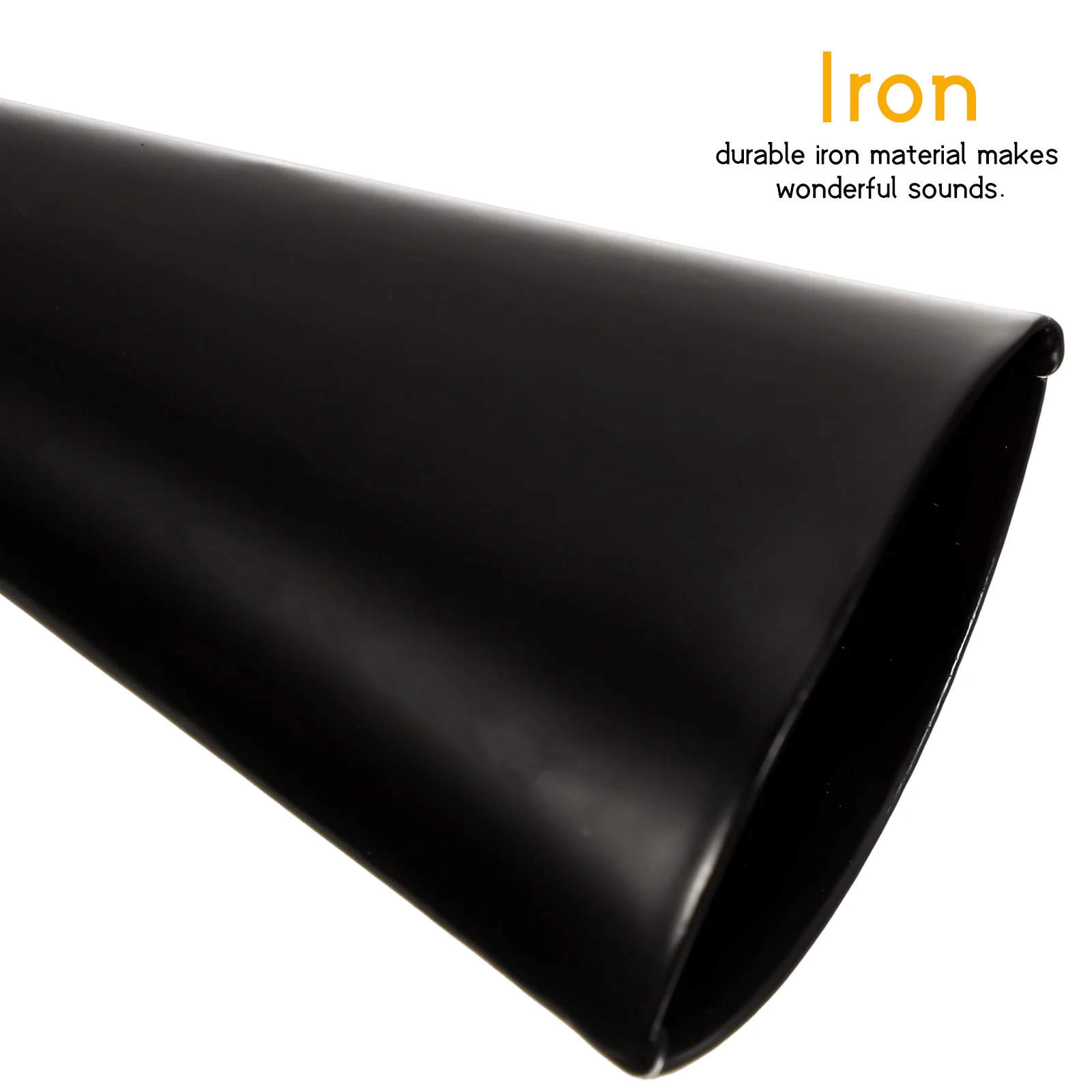 Small Double Metal Cowbell Durable Iron Classroom Bell for Doorbell Cheering Outdoor Festival Musical Instrument Black Color 
Small Double Metal Cowbell Durable Iron Classroom Bell for Doorbell Cheering Outdoor Festival Musical Instrument Black Color