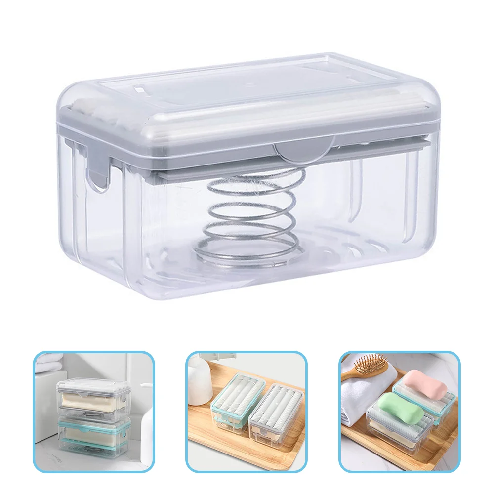 Portable Soap Box Travel Case Dispenser for Kitchen Sink Plastic Cups Bar Container
Portable Soap Box Travel Case Dispenser for Kitchen Sink Plastic Cups Bar Container