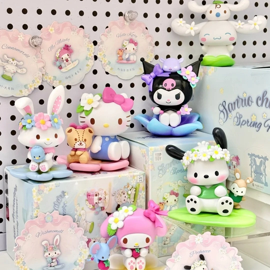 Sanrio Spring Flower Series Blind Box Anime Doll Mystery Box Cute Action Figures Surprise Bag Desktop Decorat Collectible Toy
Sanrio Spring Flower Series Blind Box Anime Doll Mystery Box Cute Action Figures Surprise Bag Desktop Decorat Collectible Toy