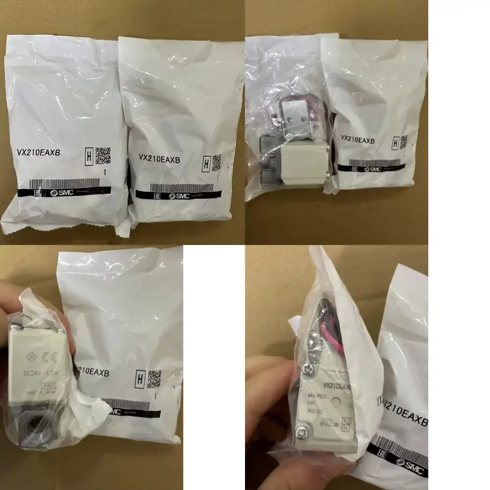Japan SMC Original Genuine Brass Solenoid Valve VX210EAXB/VX210/VX21/22/23 Engineered Automation Machinery Control
Japan SMC Original Genuine Brass Solenoid Valve VX210EAXB/VX210/VX21/22/23 Engineered Automation Machinery Control