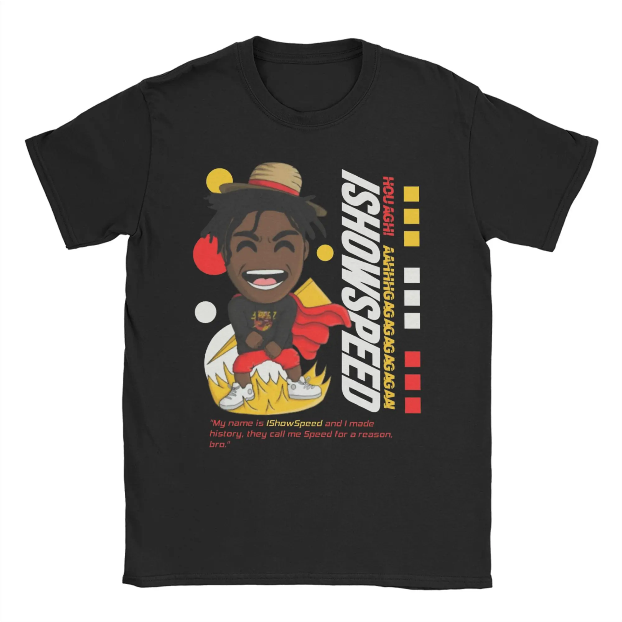 Men Women's T-Shirt IShowSpeed Funny 100% Cotton Tee Shirt Short Sleeve T Shirt Round Neck Clothes Plus Size
Men Women's T-Shirt IShowSpeed Funny 100% Cotton Tee Shirt Short Sleeve T Shirt Round Neck Clothes Plus Size