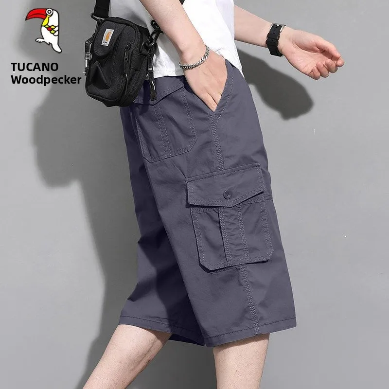 TUCANO Mid-Waist Cotton orts Men's Busin Casual Waed Summer Pants Six-ket Seven-Five Length Men's Clothing
TUCANO Mid-Waist Cotton orts Men's Busin Casual Waed Summer Pants Six-ket Seven-Five Length Men's Clothing