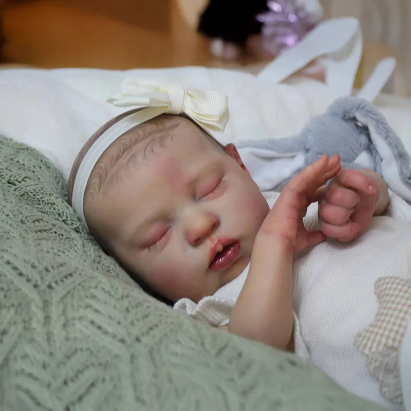 Bebe Teddy Reborn Спящие куклы для новорожденных 3D кожа Многослойная живопись Коллекционная реалистичная художественная кукла от NPK
Bebe Teddy Reborn Спящие куклы для новорожденных 3D кожа Многослойная живопись Коллекционная реалистичная художественная кукла от NPK