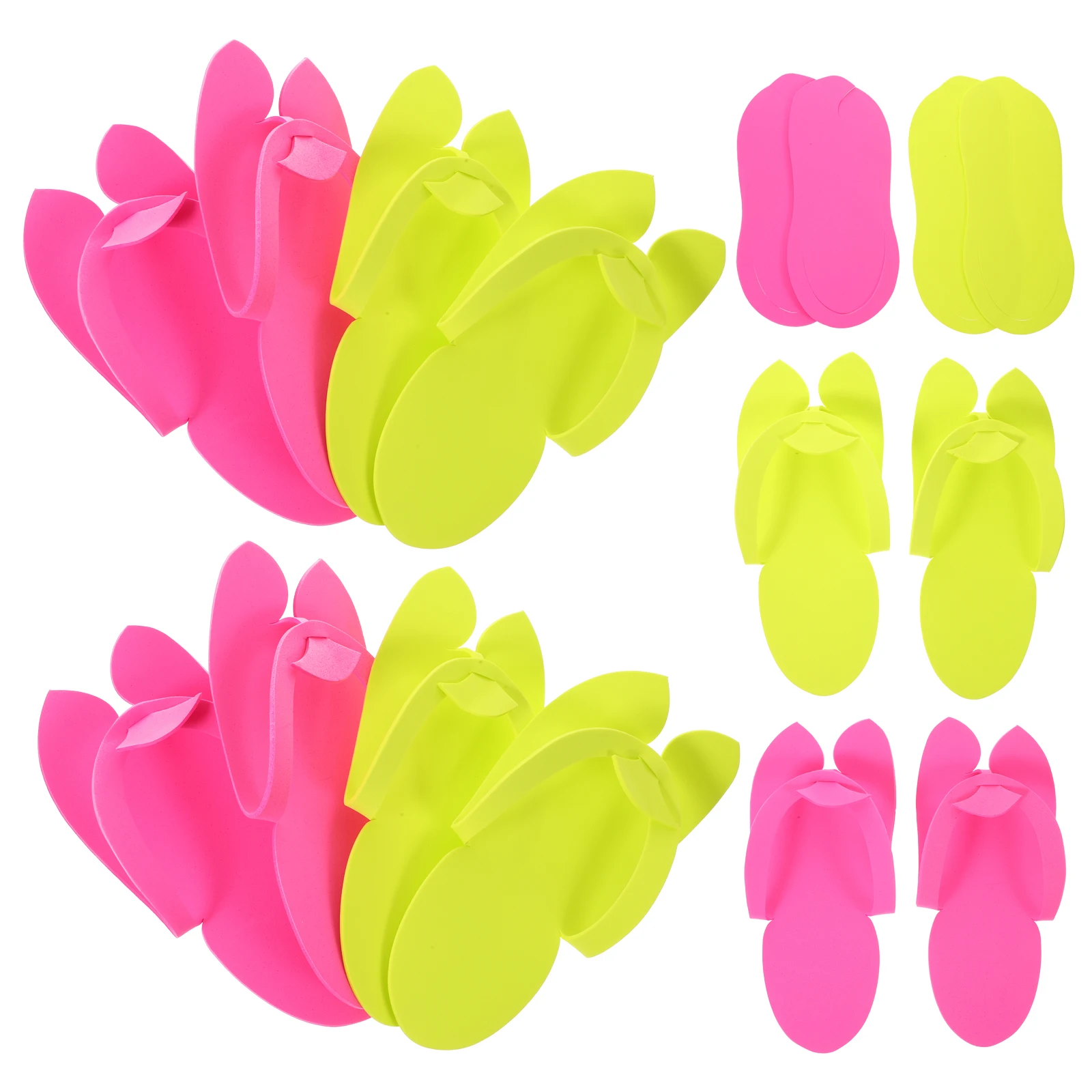 12 Pairs White Sandals Foam Slippers Pedicure Manicure Footwear Travel EVA Material Universal Size Non Slip Lightweight Portable
12 Pairs White Sandals Foam Slippers Pedicure Manicure Footwear Travel EVA Material Universal Size Non Slip Lightweight Portable