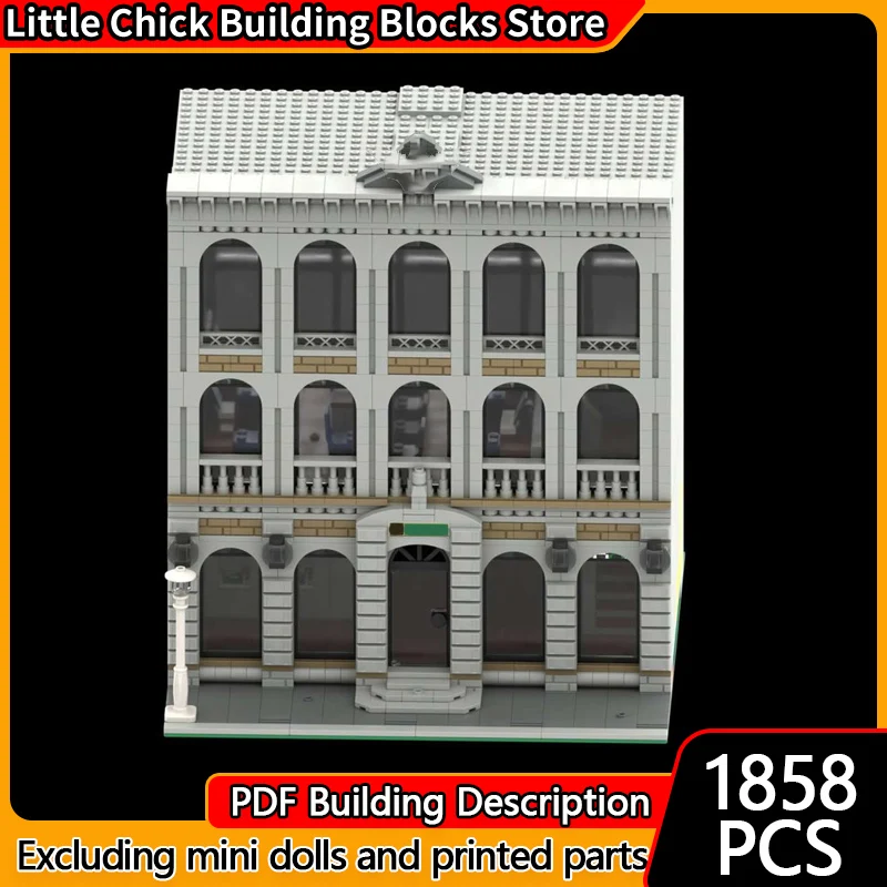 City Street View Model MOC Building Bricks City Bank Architecture Modular Technology Children Holiday Gifts Assemble Toys Suit
City Street View Model MOC Building Bricks City Bank Architecture Modular Technology Children Holiday Gifts Assemble Toys Suit