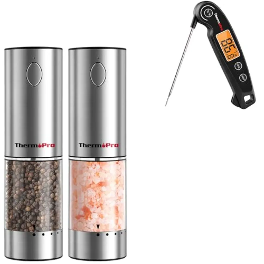 TP605 Instant Read Meat Thermometer Digital for Cooking Waterproof Food Thermometer with Backlight and Calibration Plus Larger
TP605 Instant Read Meat Thermometer Digital for Cooking Waterproof Food Thermometer with Backlight and Calibration Plus Larger