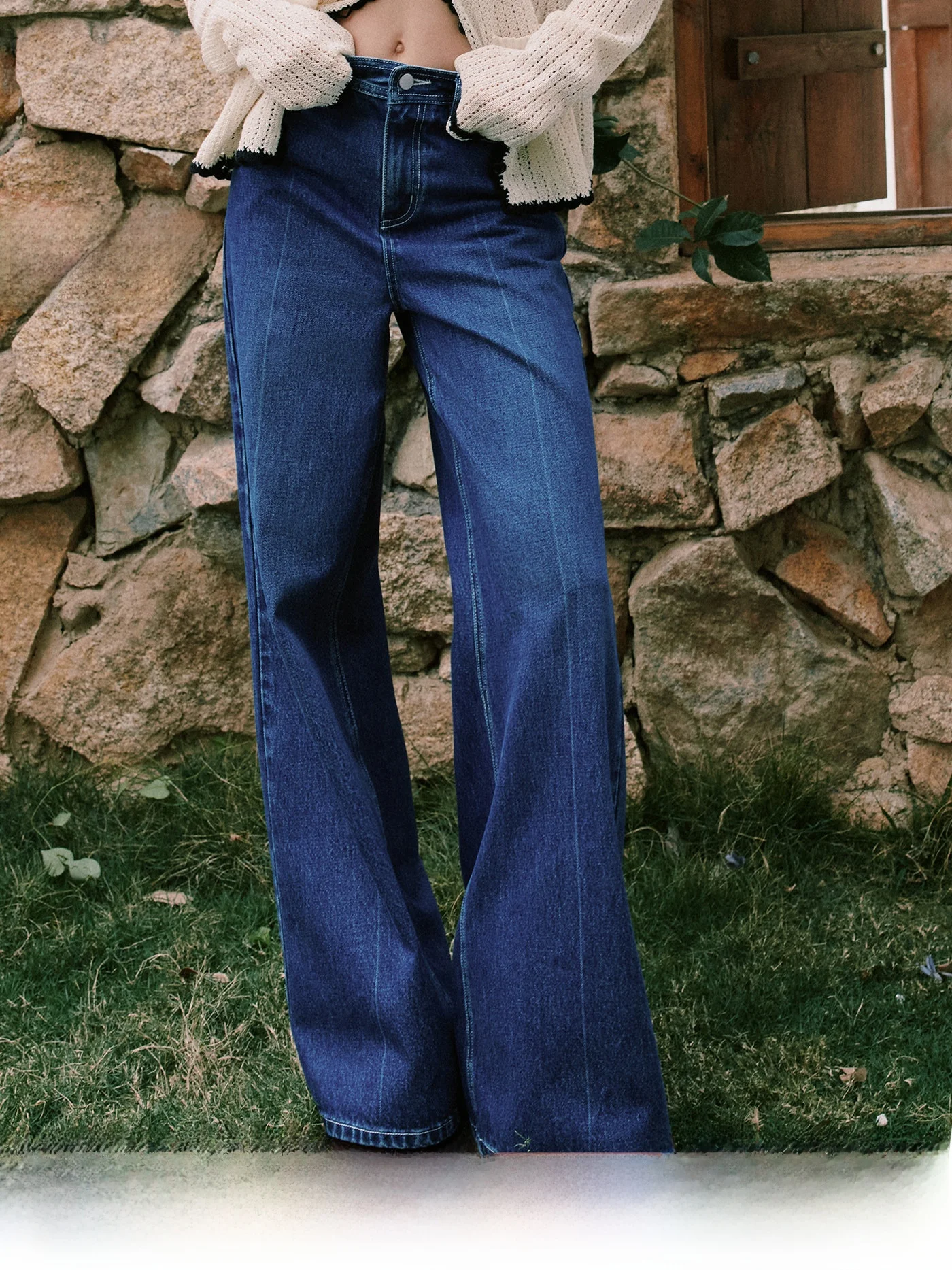 Blue High Waist Straight Leg Jeans Heavy Duty Bleach Washed Long Pants Supermodel Legs Pigpighouse Cotton Button Pure Color
Blue High Waist Straight Leg Jeans Heavy Duty Bleach Washed Long Pants Supermodel Legs Pigpighouse Cotton Button Pure Color