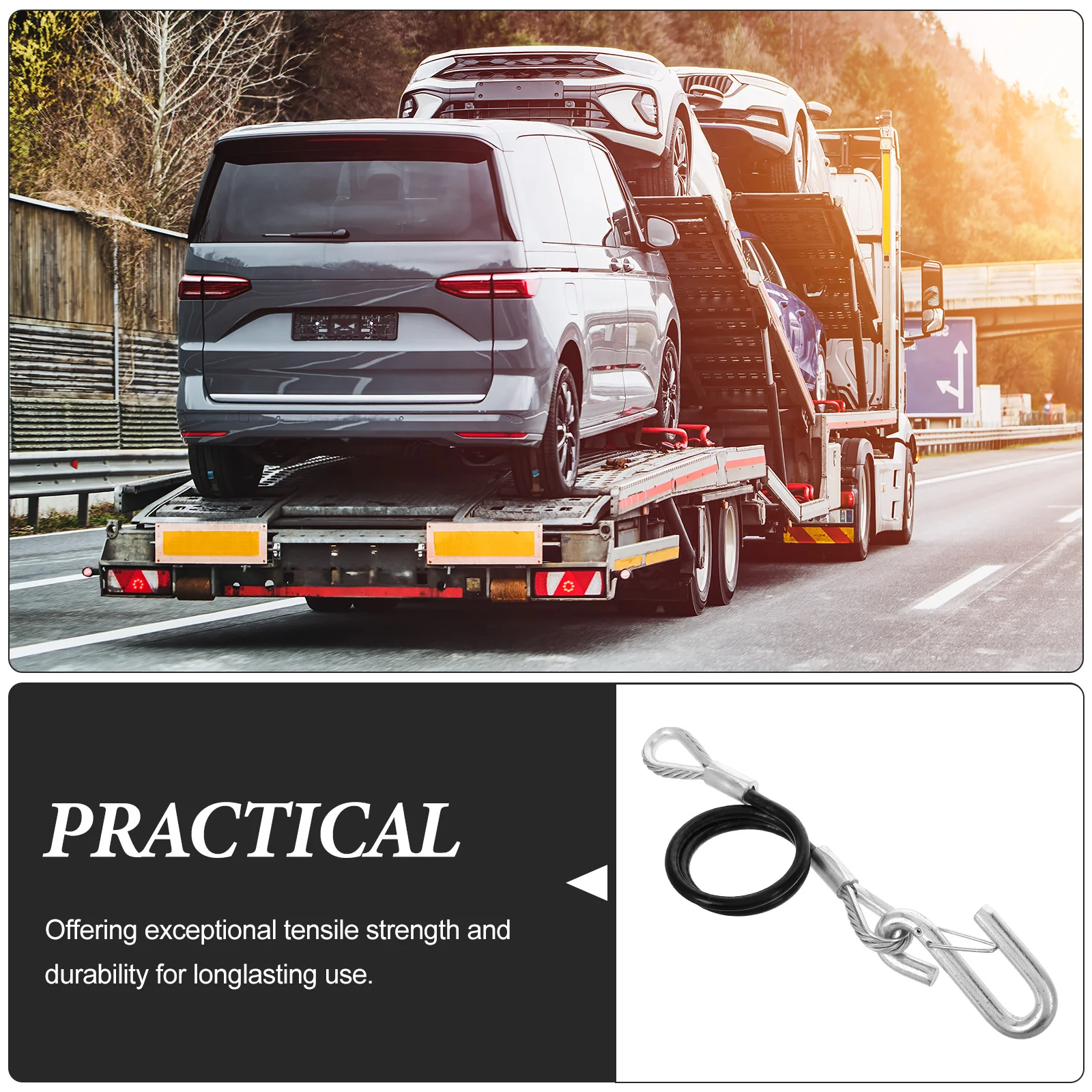 Heavy Duty Trailer Safety Cable 3500Lbs Spring Steel Wire Rope For Towing Trucks Suv Atv Boat Trailer Tow Strap Rigging
Heavy Duty Trailer Safety Cable 3500Lbs Spring Steel Wire Rope For Towing Trucks Suv Atv Boat Trailer Tow Strap Rigging