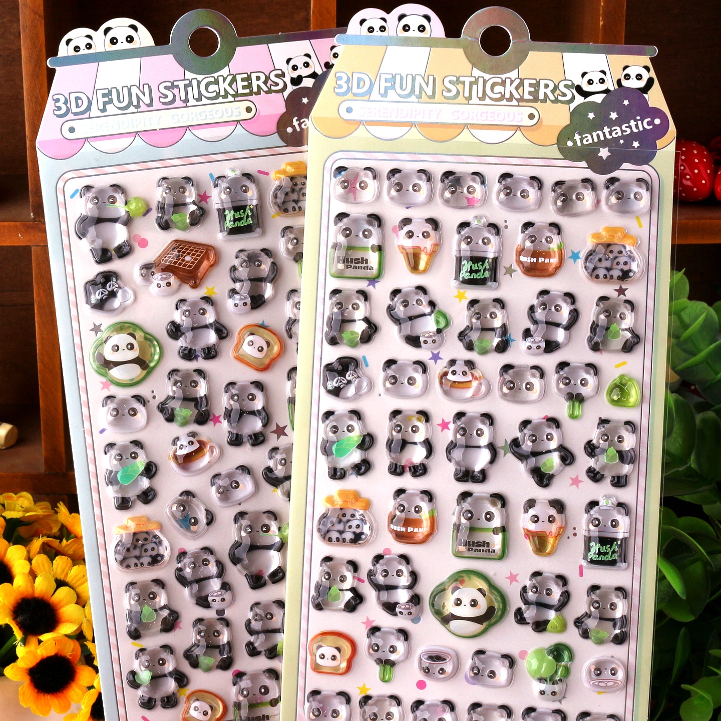 2pcs Kawaii Panda 3d Relief Crystal Sticker Cute Diy Mobile Phone Decoration Sticker Student Hand Account Stationery Gift
2pcs Kawaii Panda 3d Relief Crystal Sticker Cute Diy Mobile Phone Decoration Sticker Student Hand Account Stationery Gift