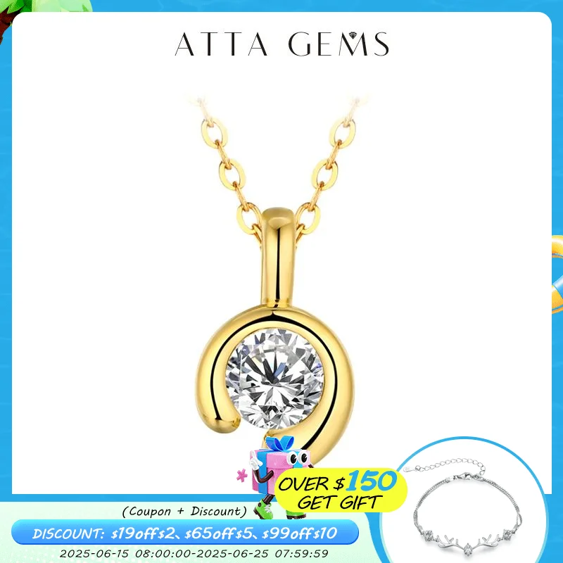 Attagem Brand Moissanite Necklace Brand 0.5ct VVS1 D 925 Sterling Sliver Neck Chain Fine Jewelry for Woman Birthday Party Gifts
Attagem Brand Moissanite Necklace Brand 0.5ct VVS1 D 925 Sterling Sliver Neck Chain Fine Jewelry for Woman Birthday Party Gifts