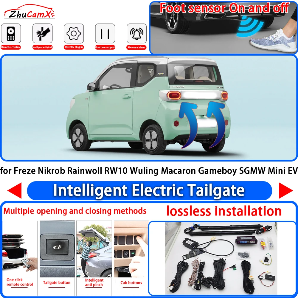 for Freze Nikrob Rainwoll RW10 Wuling Macaron Gameboy SGMW Mini EV Power Liftgate Electric Suction Tailgate Tail Gate Lift Strut
for Freze Nikrob Rainwoll RW10 Wuling Macaron Gameboy SGMW Mini EV Power Liftgate Electric Suction Tailgate Tail Gate Lift Strut
