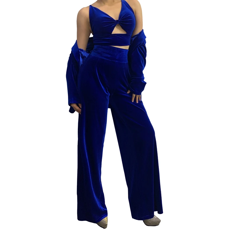 3 Pieces Blue Velvet Party Outfit Women Gogo Dancer Costume Bar Nightclub Dj Ds Pole Dance Clothing Stage Rave Clothes XS7027
3 Pieces Blue Velvet Party Outfit Women Gogo Dancer Costume Bar Nightclub Dj Ds Pole Dance Clothing Stage Rave Clothes XS7027
