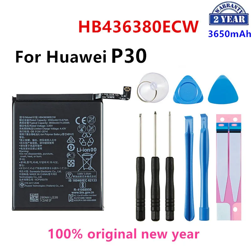 100% Оригинальный аккумулятор HB436380ECW 3650 мАч для HUAWEI P 30 ELE-L09 ELE-L29 ELE-AL00 мобильный телефон ELE-TL00 батареи + Инструменты
100% Оригинальный аккумулятор HB436380ECW 3650 мАч для HUAWEI P 30 ELE-L09 ELE-L29 ELE-AL00 мобильный телефон ELE-TL00 батареи + Инструменты