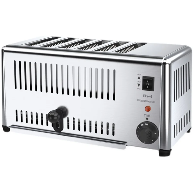 Commercial Toaster 4 pieces 6 pieces Toaster Roujiamo Baijimo Toast Machine Toaster
Commercial Toaster 4 pieces 6 pieces Toaster Roujiamo Baijimo Toast Machine Toaster