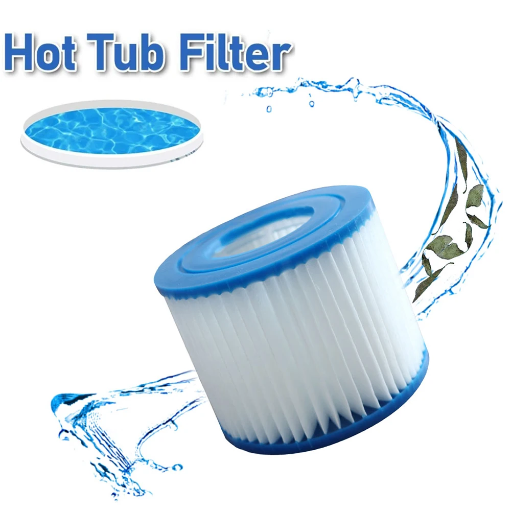 Type Vi Hot Tub Filter Pool Filter Replacement Soft Rubber Ends Spa Filter Replacement Reusable Pool Filter for Bestway
Type Vi Hot Tub Filter Pool Filter Replacement Soft Rubber Ends Spa Filter Replacement Reusable Pool Filter for Bestway